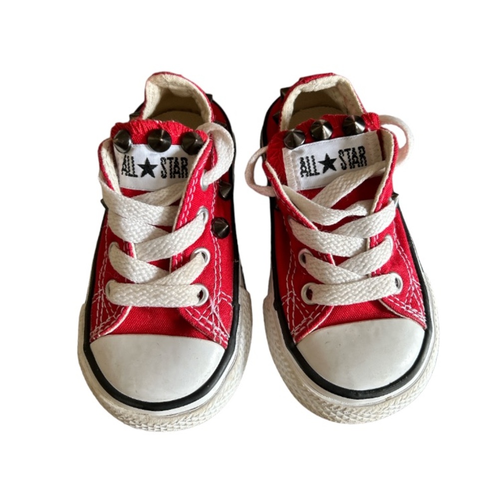 Converse All Star Low for Toddlers, Red, Size 5